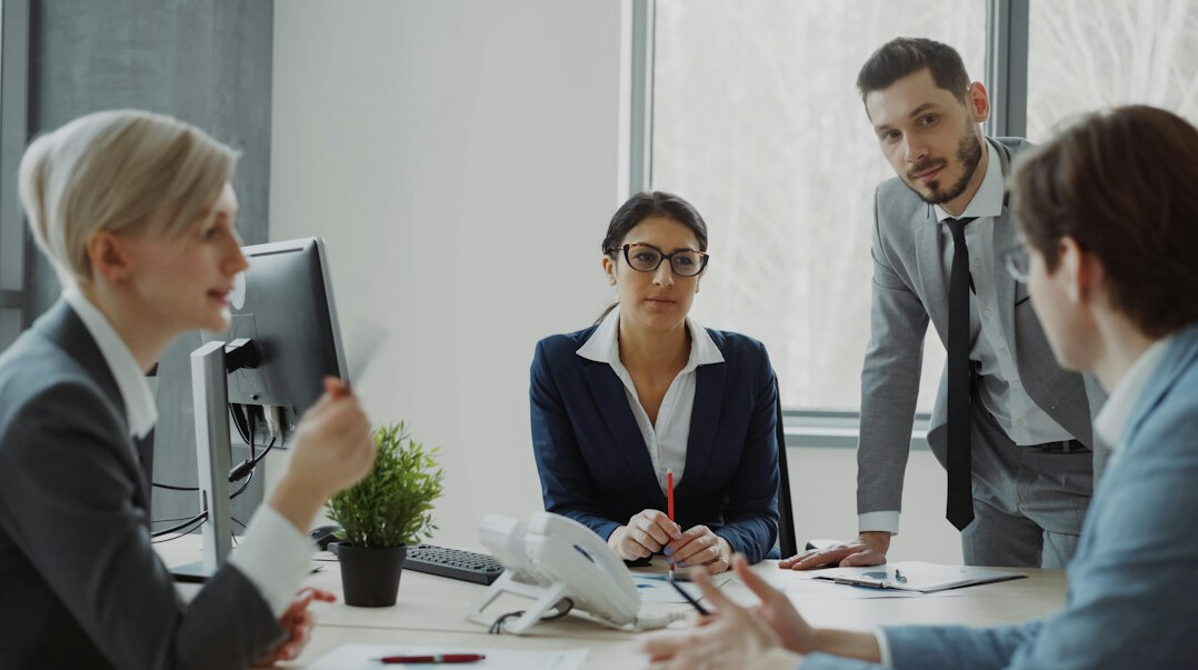 insurance team meeting